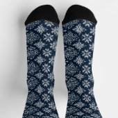 Muster der Schneeflocken Socken (Oben)