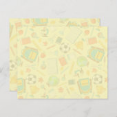 Muster der Schulversorgung - Nachhinweise (Vorne/Hinten)