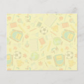 Muster der Schulversorgung - Nachhinweise (Vorderseite)