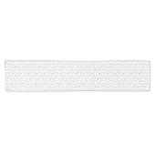 Muster der schwarzen atomaren Sternexplosionen | M Kurzer Tischläufer (Horizontal)