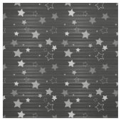 Muster der schwarzen Sterne Stoff (Muster)