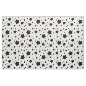Muster der schwarzen Sterne Stoff (Fat Quarter (45,7 x 55,9 cm))