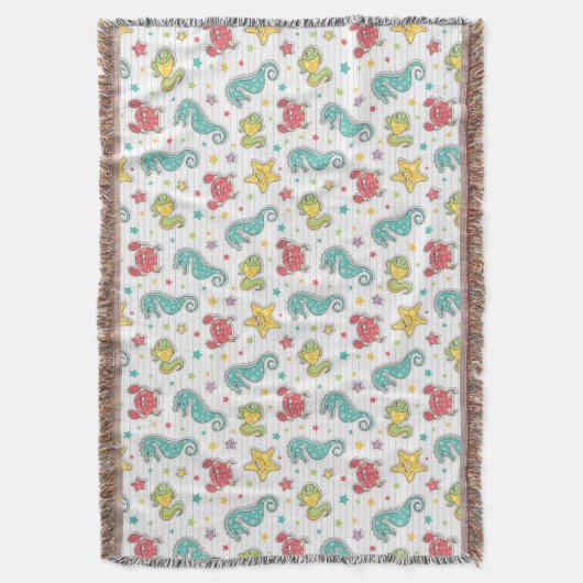 Muster der Seegeschöpfe Decke (Vorderseite Vertikal)