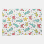 Muster der Seegeschöpfe Handtuch (Horizontal)