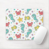 Muster der Seegeschöpfe Mousepad (Mit Mouse)