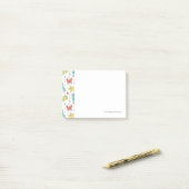 Muster der Seegeschöpfe Post-it Klebezettel (Auf Schreibtisch)