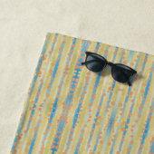 Muster der senkrechten Polka-Punkte für Wasserfarb Strandtuch (Beispiel)