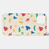 Muster der Silhouette für Super-Pets & Justice Lea Case-Mate iPhone Hülle (Rückseite (Horizontal))