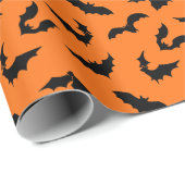 Muster der Silhouetten Geschenkpapier (Rolleneckpunkt)