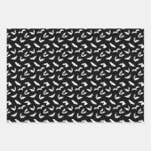 Muster der Silhouetten Geschenkpapier Set (Vorderseite 2)