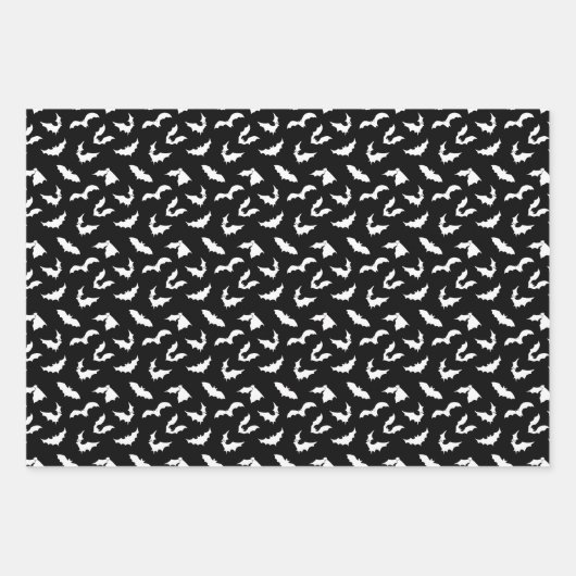 Muster der Silhouetten Geschenkpapier Set (Vorderseite 2)