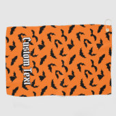 Muster der Silhouetten Golfhandtuch (Horizontal)