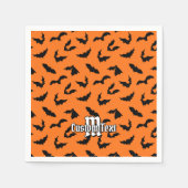 Muster der Silhouetten Serviette (Vorderseite)