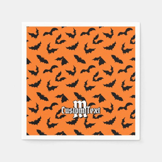 Muster der Silhouetten Serviette (Vorderseite)