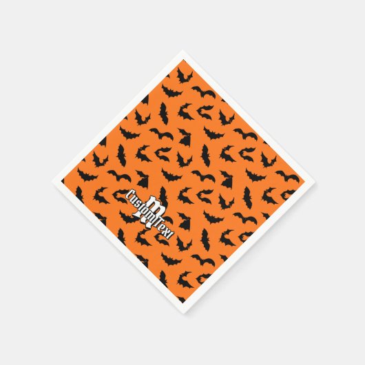 Muster der Silhouetten Serviette (Ecke)