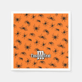 Muster der Silhouetten Serviette (Vorderseite)