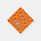 Muster der Silhouetten Serviette (Ecke)