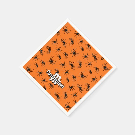 Muster der Silhouetten Serviette (Ecke)