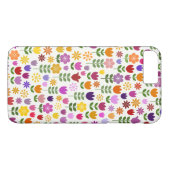 Muster der skandinavischen Blume Case-Mate iPhone Hülle (Rückseite (Horizontal))