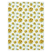 Muster der Sonnenblumen Tischdecke (Vorderseite)