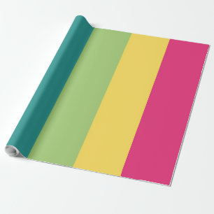 Muster der Streifen Geschenkpapier