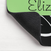 Muster der Streifen, Muster der Wirbel, Ihr Name Mousepad (Ecke)