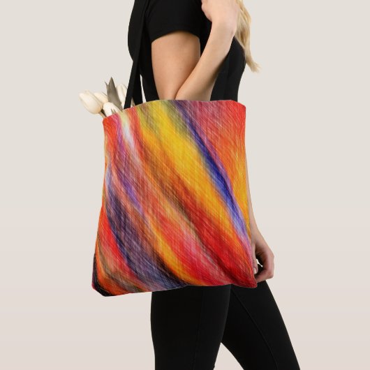 Muster der Sunset Colors Muster zu den Bag Abstrac Tasche (Von Nahem)