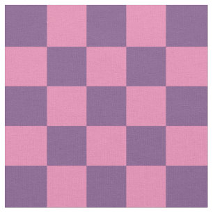 Muster der Tafel in rosa und Lila Stoff