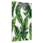 Muster der tropischen Bananen-Blätter Klemmbrett (Rechts)