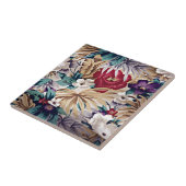 Muster der tropischen Blume Fliese (Seite)