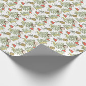 Muster der tropischen Früchte Geschenkpapier (Ecke)