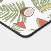 Muster der tropischen Früchte Schreibtischunterlage (Ecke)