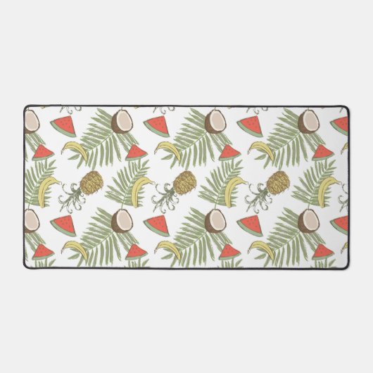 Muster der tropischen Früchte Schreibtischunterlage (Vorderseite)
