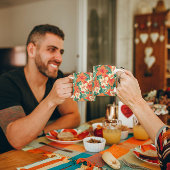 Muster der tropischen hawaiianischen Blume Kaffeetasse