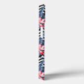 Muster der tropischen Lotus-Blume Case-Mate iPhone Hülle (Rückseite / Rechts)