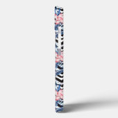 Muster der tropischen Lotus-Blume Case-Mate iPhone Hülle (Rückseite / Links)