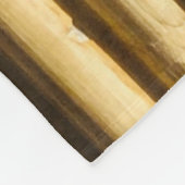 Muster der vertikalen Linien der Rustikalen Bambus Fleecedecke (Ecke)