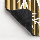 Muster der vertikalen Linien der Rustikalen Bambus Mousepad (Ecke)