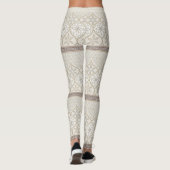Muster der verzierten geometrischen Bläschen (2) Leggings (Rückseite)