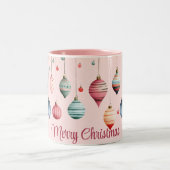 Muster der viktorianischen Hand Blasglas Zweifarbige Tasse (Mittel)