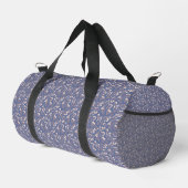 Muster der Vintagen Baumwolle-Blume Duffle Bag (Rechte Ecke)