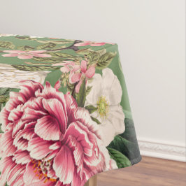 Muster der Vintagen botanischen Blume Tischdecke