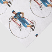 Muster der Vintagen Fahrradmeisterschaft Seidenpapier (Detail)