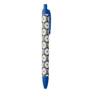 Muster der Vintagen geometrischen Blume Kugelschreiber