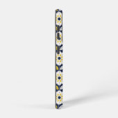 Muster der Vintagen geometrischen Blume Samsung Galaxy Hülle (Rechte Seite)