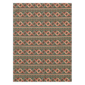 Muster der Vintagen geometrischen Form Tischdecke (Vorderseite)