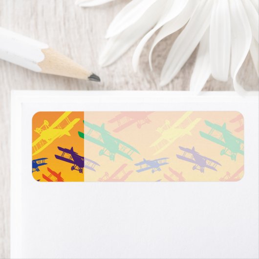 Muster der Vintagen zweistufigen Flugzeugmuster (Insitu)