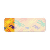 Muster der Vintagen zweistufigen Flugzeugmuster (Vorne)