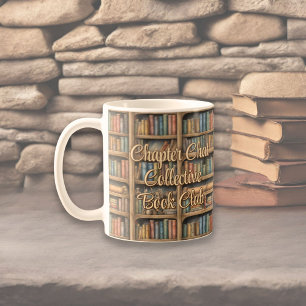 Muster der virtuellen Bibliothek Kaffeetasse
