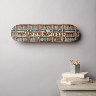 Muster der virtuellen Bibliothek Skateboard